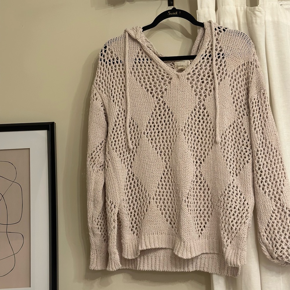 Knitted women sweater